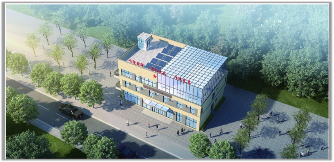 西藏自治区昌都·屯垦项目生产办公楼设计