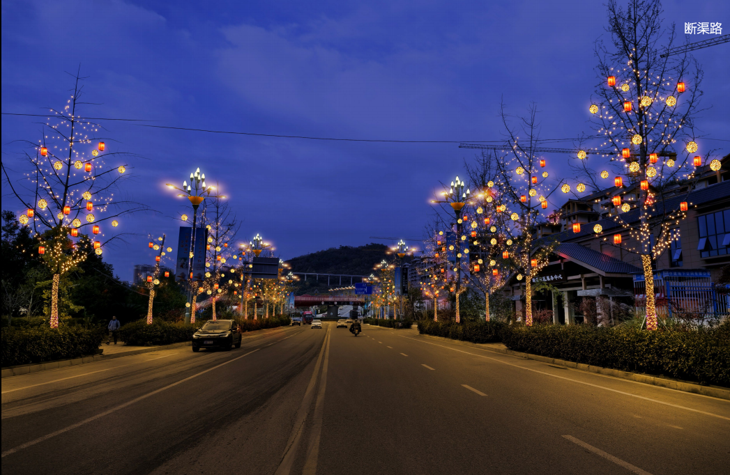 南江县城区照明设施补短方案