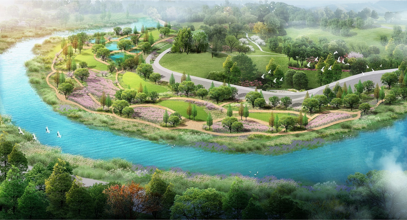 盐亭县梓江中下游段水生态修复治理项目